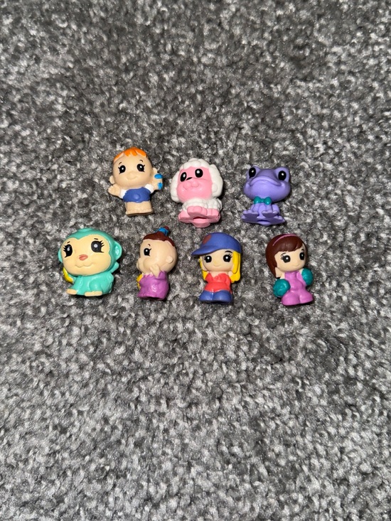 Other - Lot Of 7 Squinkies Mixed Lot Of Animals & Princess Super Cute EUC Mini Adorable